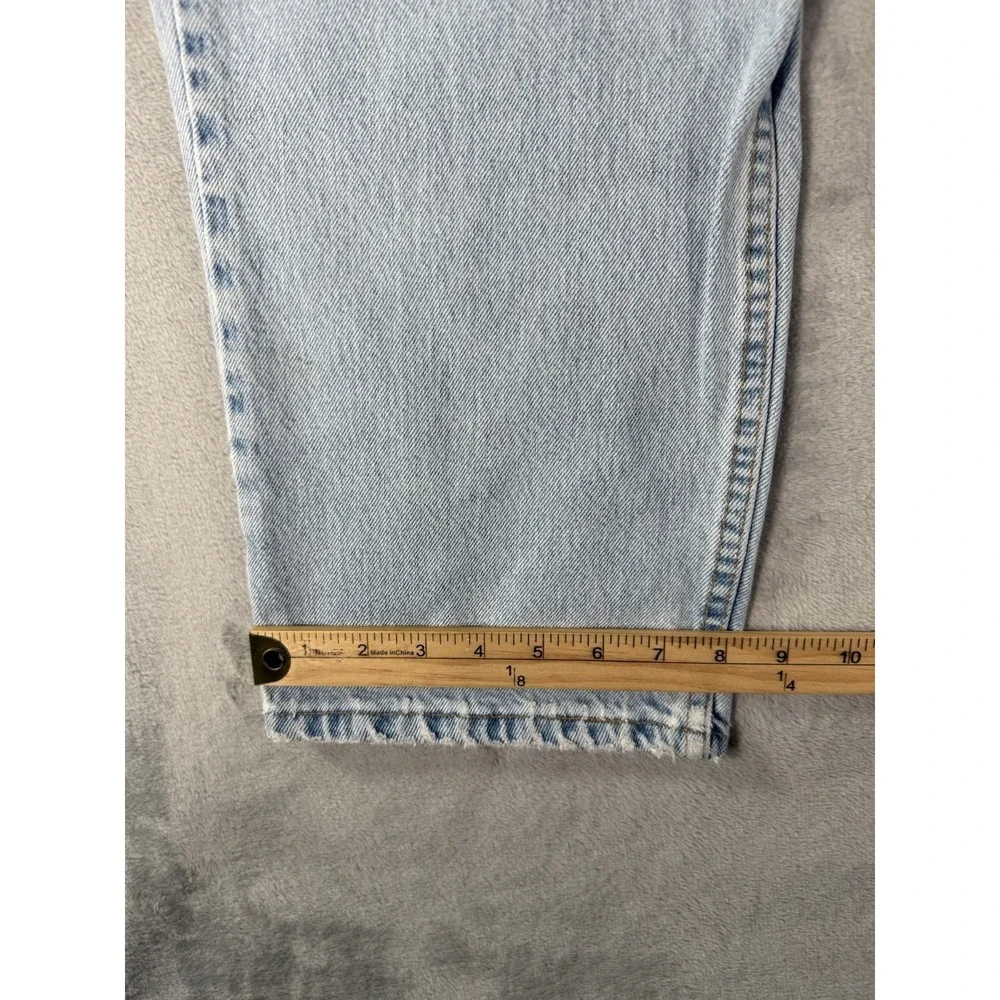 Levis 550 Jeans Mens 38x34 Relaxed Fit Straight Leg Made In USA 90's Light Wash